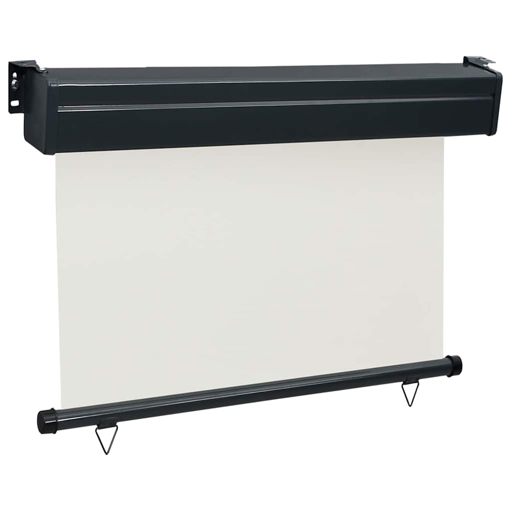vidaXL Balcony Side Awning 85x250 cm Cream 4