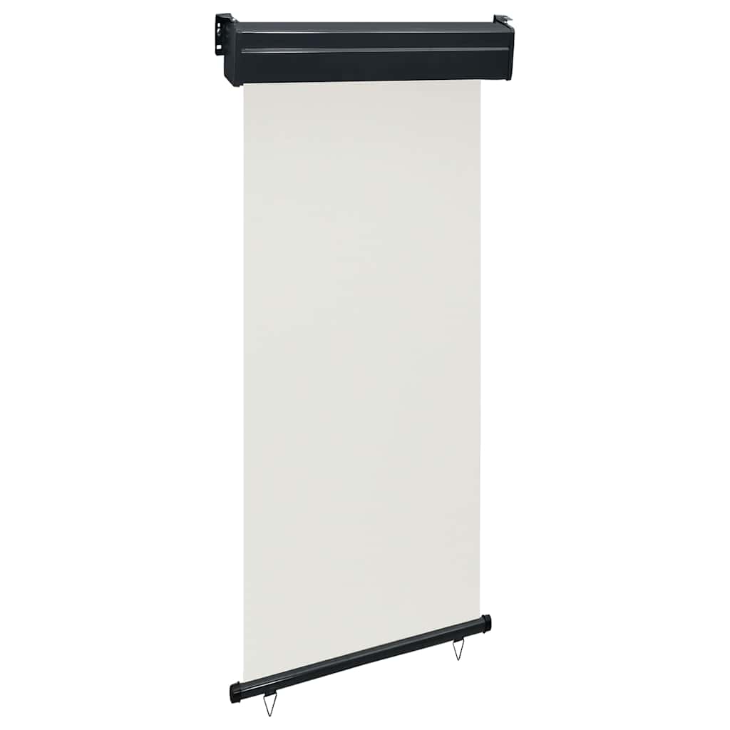 vidaXL Balcony Side Awning | Cream | Steel, Aluminium, 100% Polyester 1