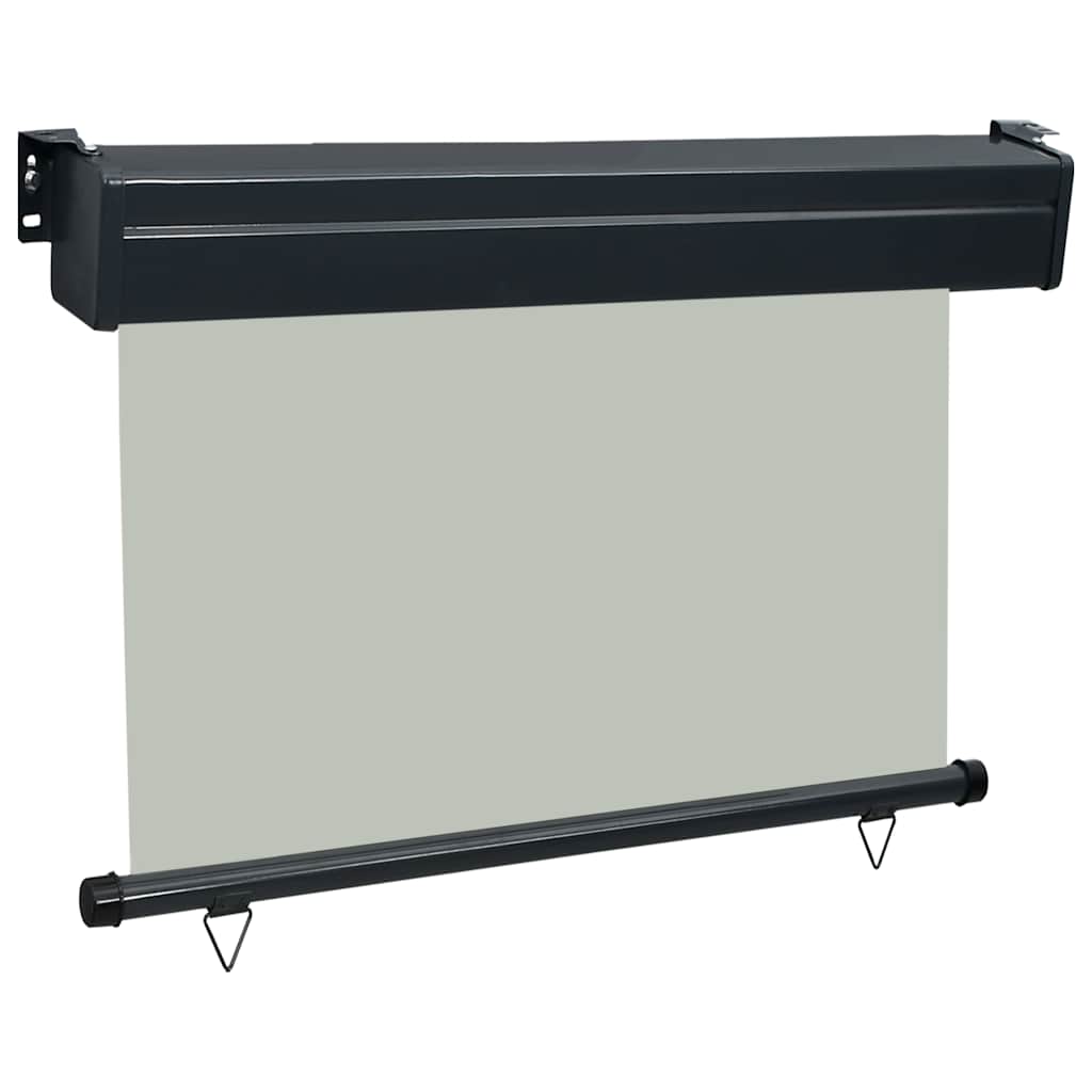 vidaXL Balcony Side Awning 105x250 cm Grey 3
