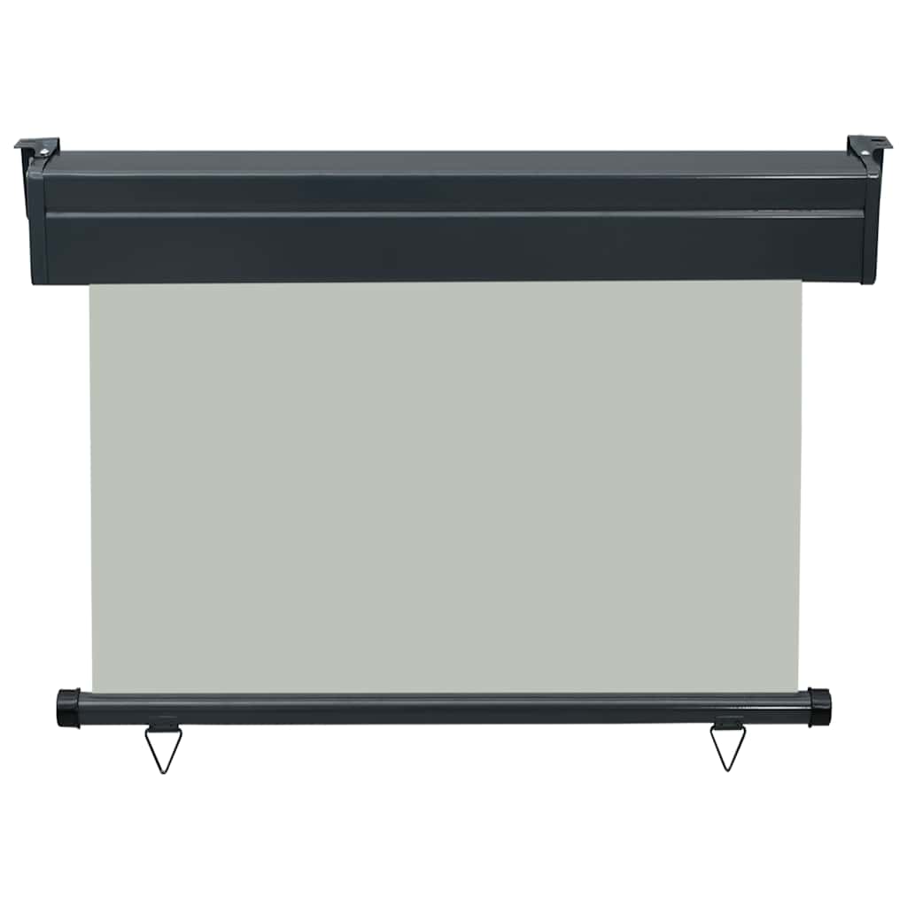 vidaXL Balcony Side Awning 105x250 cm Grey 4