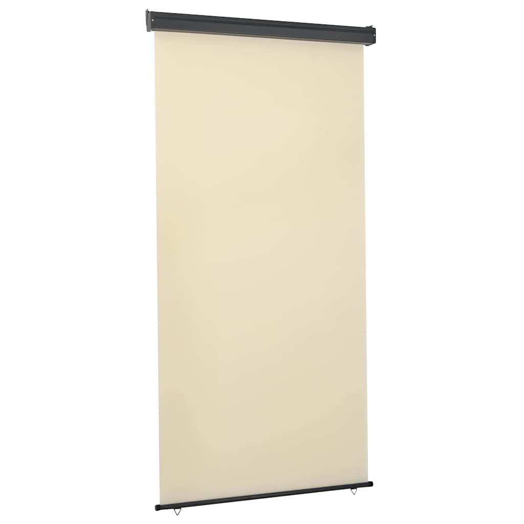 vidaXL Balcony Side Awning 125x250 cm Cream 1