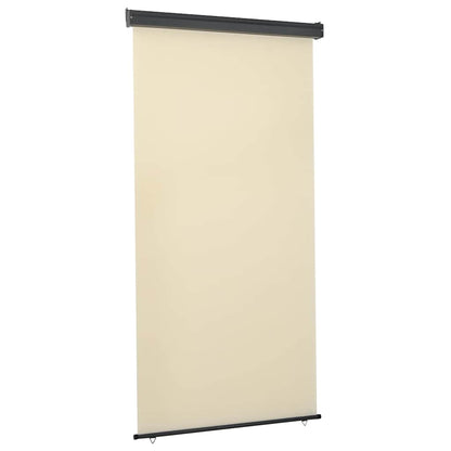 vidaXL Balcony Side Awning 125x250 cm Cream 1