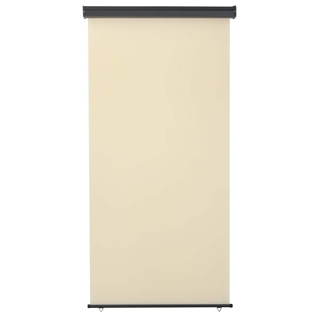 vidaXL Balcony Side Awning 125x250 cm Cream 2