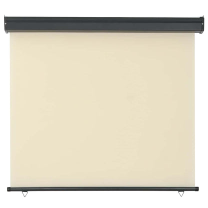 vidaXL Balcony Side Awning 125x250 cm Cream 4