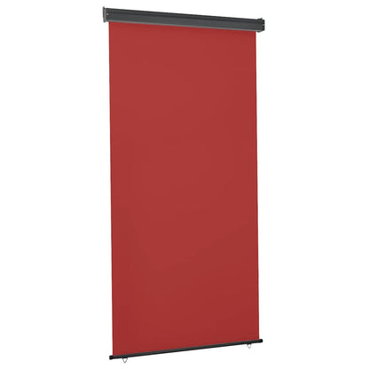 vidaXL Balcony Side Awning 125x250 cm Red 1