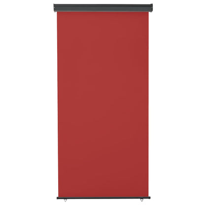 vidaXL Balcony Side Awning 125x250 cm Red 2