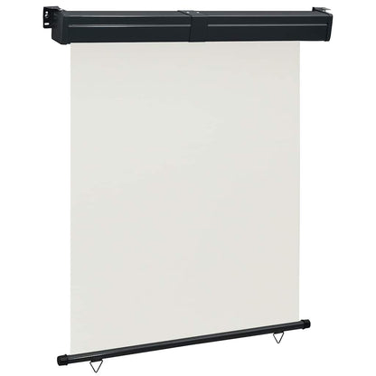 vidaXL Balcony Side Awning 145x250 cm Cream 1