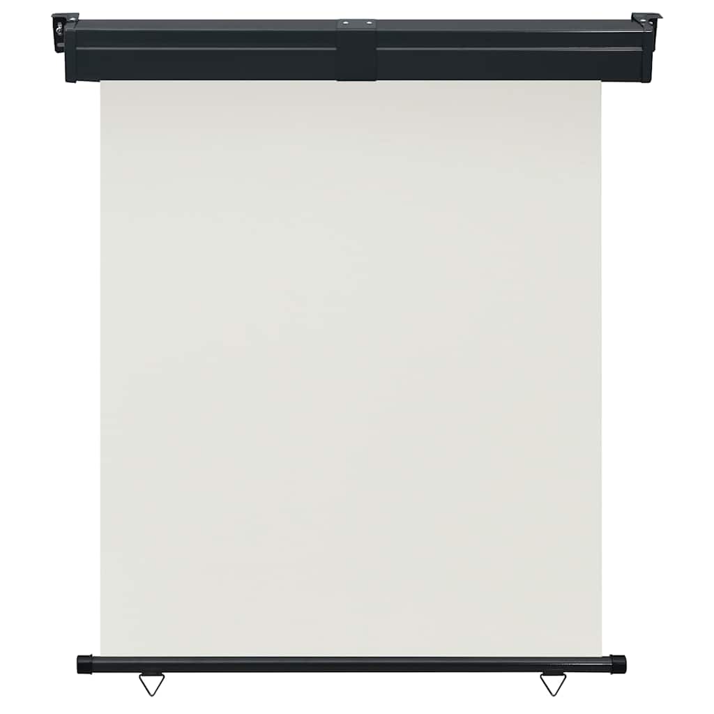 vidaXL Balcony Side Awning 145x250 cm Cream 2