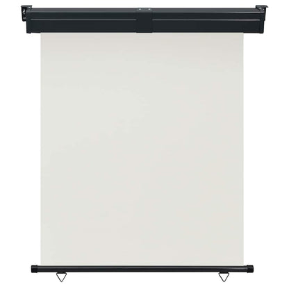 vidaXL Balcony Side Awning 145x250 cm Cream 2