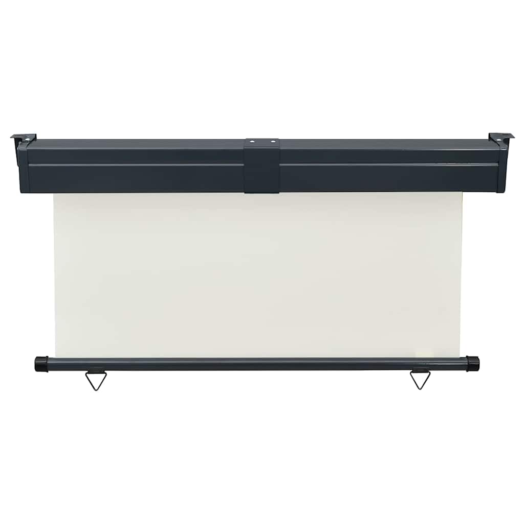 vidaXL Balcony Side Awning 145x250 cm Cream 4