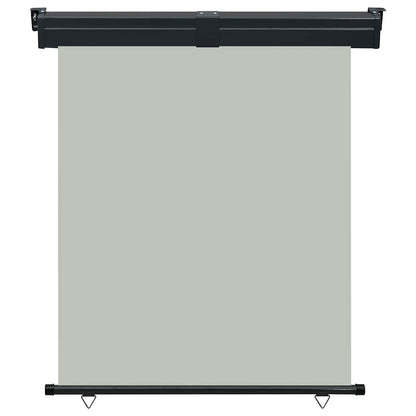 vidaXL Balcony Side Awning 145x250 cm Grey 2