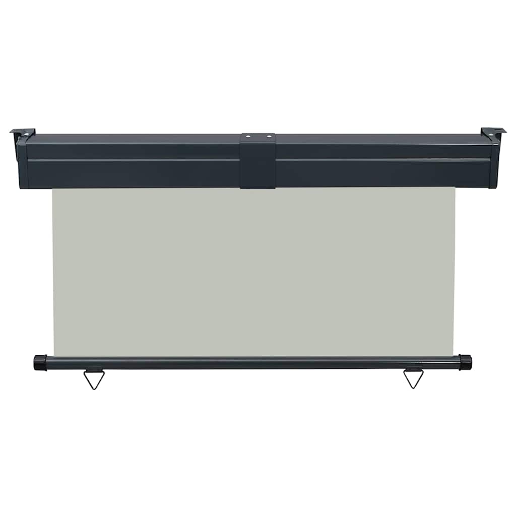 vidaXL Balcony Side Awning 145x250 cm Grey 4