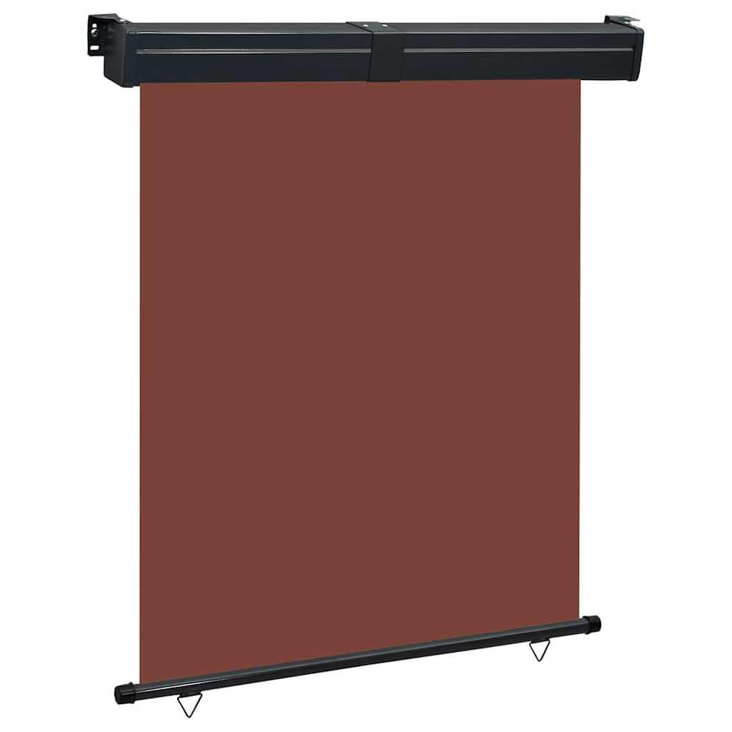 Balcony Side Awning 145 x 250 cm Brown