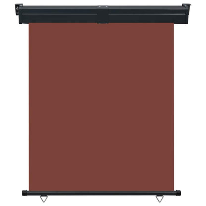 Balcony Side Awning 145 x 250 cm Brown