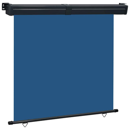 vidaXL Balcony Side Awning | Blue | Steel | 165x250 cm | UV-resistant materials 1
