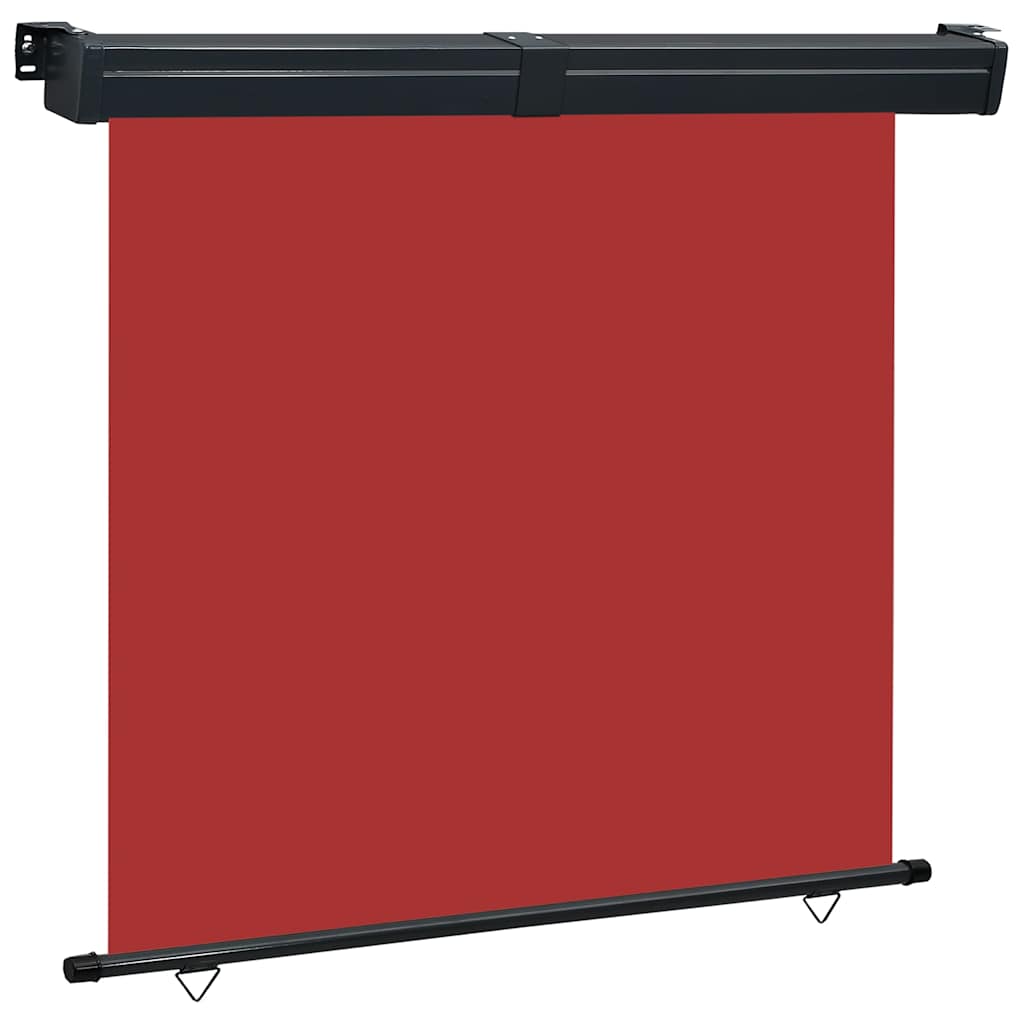 vidaXL Balcony Side Awning 175x250 cm Red 1
