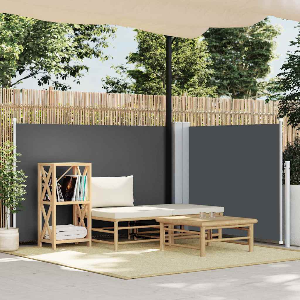 Retractable Side Awning Anthracite