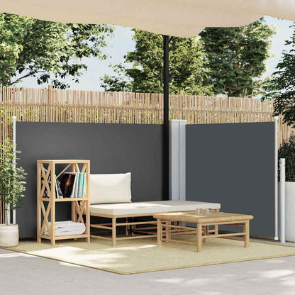 Retractable Side Awning Anthracite