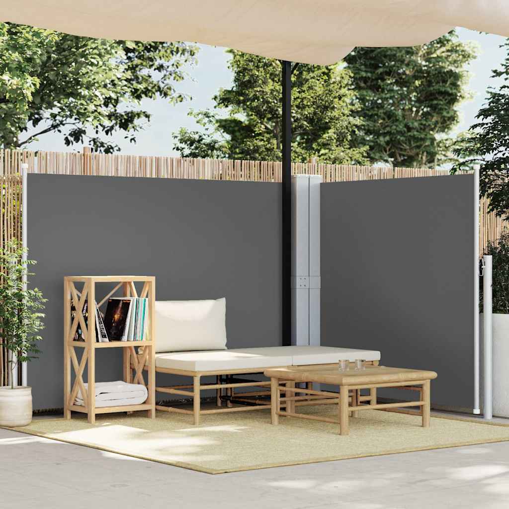 Retractable Side Awning Anthracite