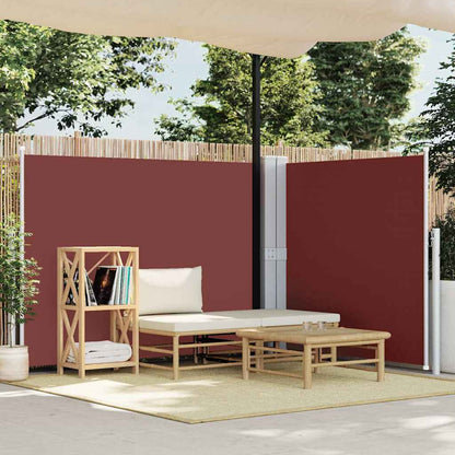 vidaXL Side Awning | Brown | Polyester fabric with PU coating | 140x600 cm 1