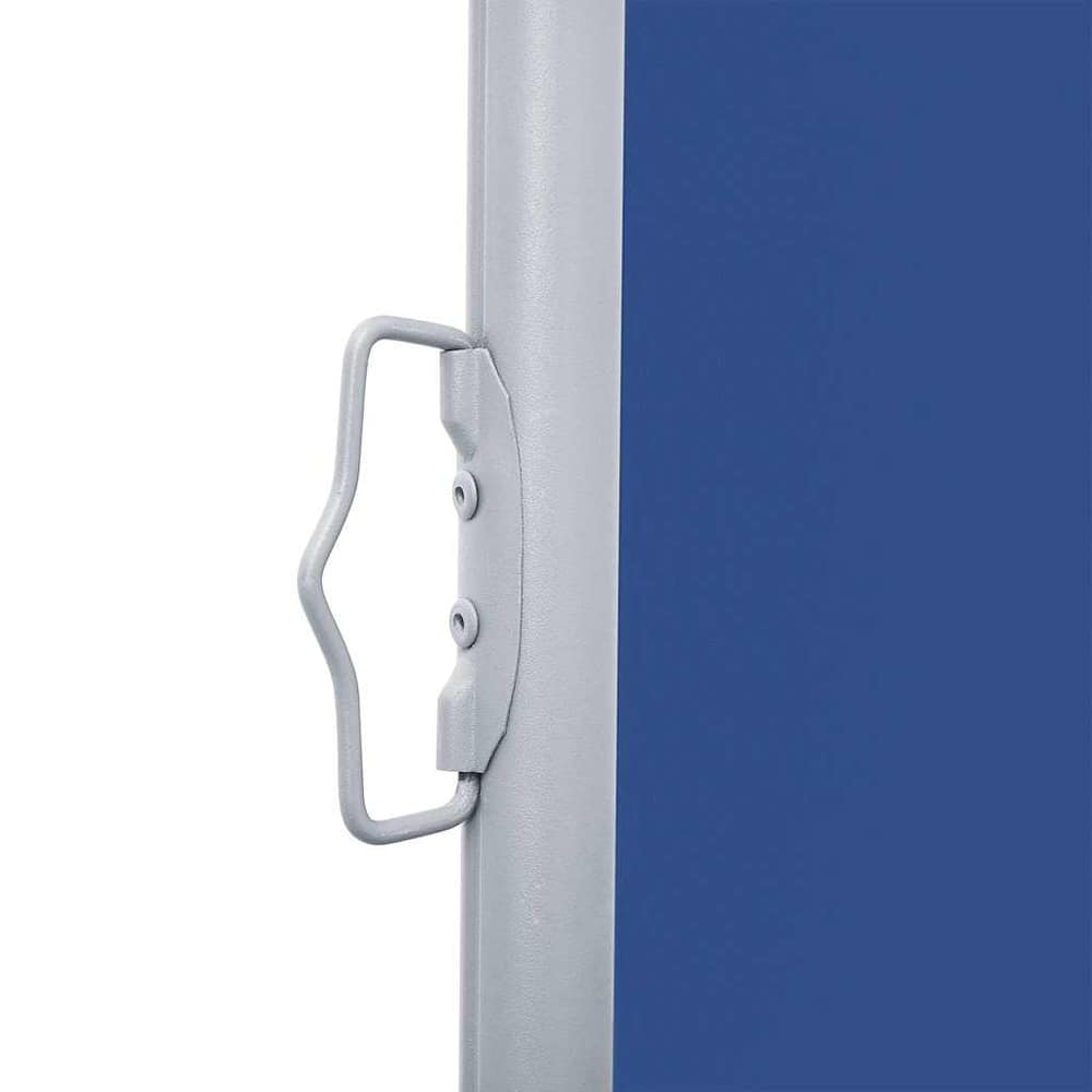 Retractable Side Awning Blue 100 x 600 cm – 220 x 600 cm 140 x 600 cm