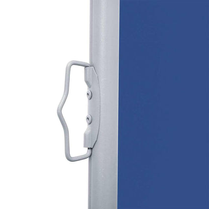 Retractable Side Awning Blue 100 x 600 cm – 220 x 600 cm 140 x 600 cm