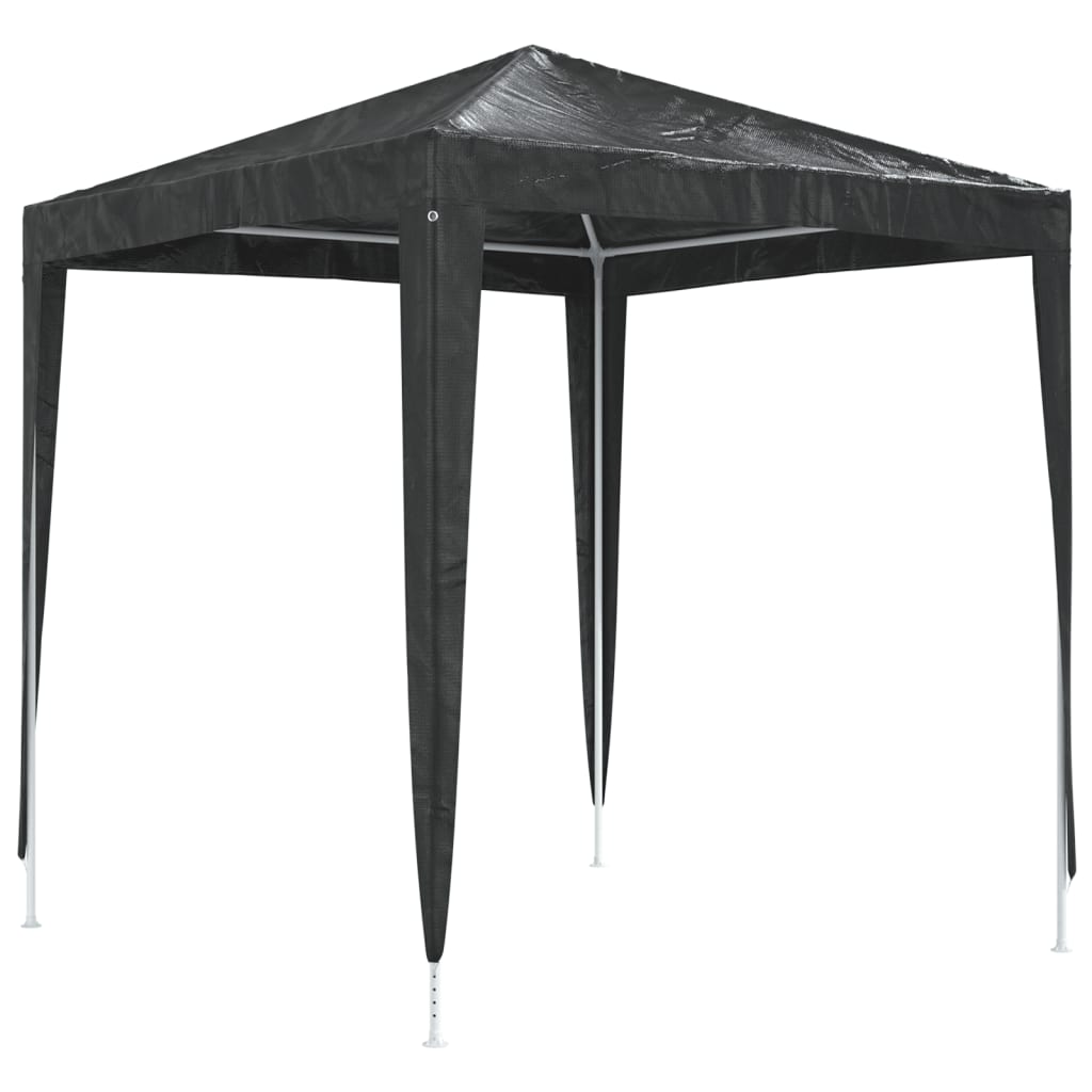 vidaXL Party Tent | Anthracite | Polyethylene, Steel | 2x2 m | Collapsible 2