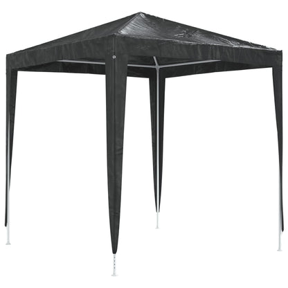 vidaXL Party Tent | Anthracite | Polyethylene, Steel | 2x2 m | Collapsible 2
