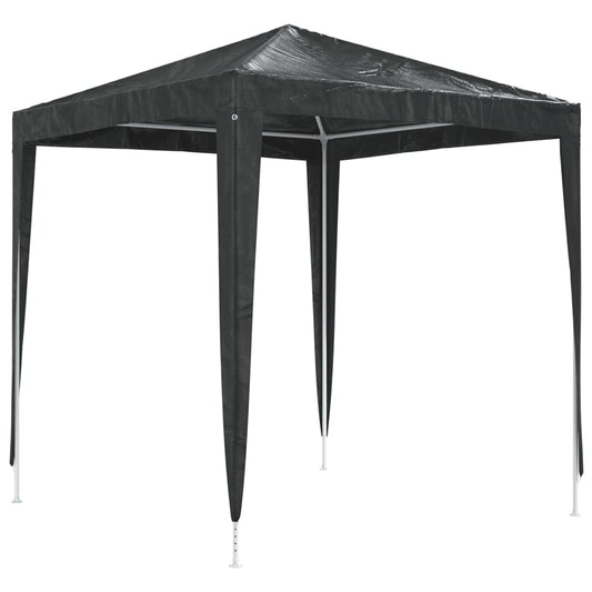 vidaXL Party Tent | Anthracite | Polyethylene, Steel | 2x2 m | Collapsible 2