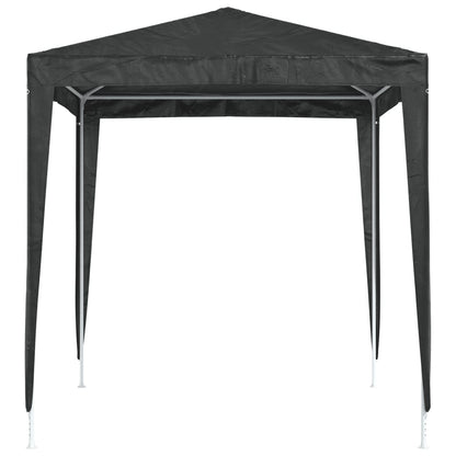 vidaXL Party Tent | Anthracite | Polyethylene, Steel | 2x2 m | Collapsible 3