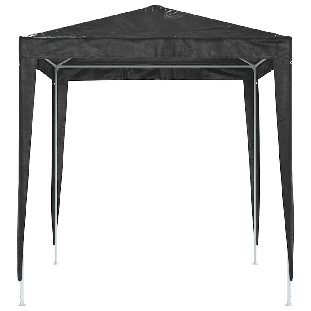 vidaXL Party Tent | Anthracite | Polyethylene, Steel | 2x2 m | Collapsible 4