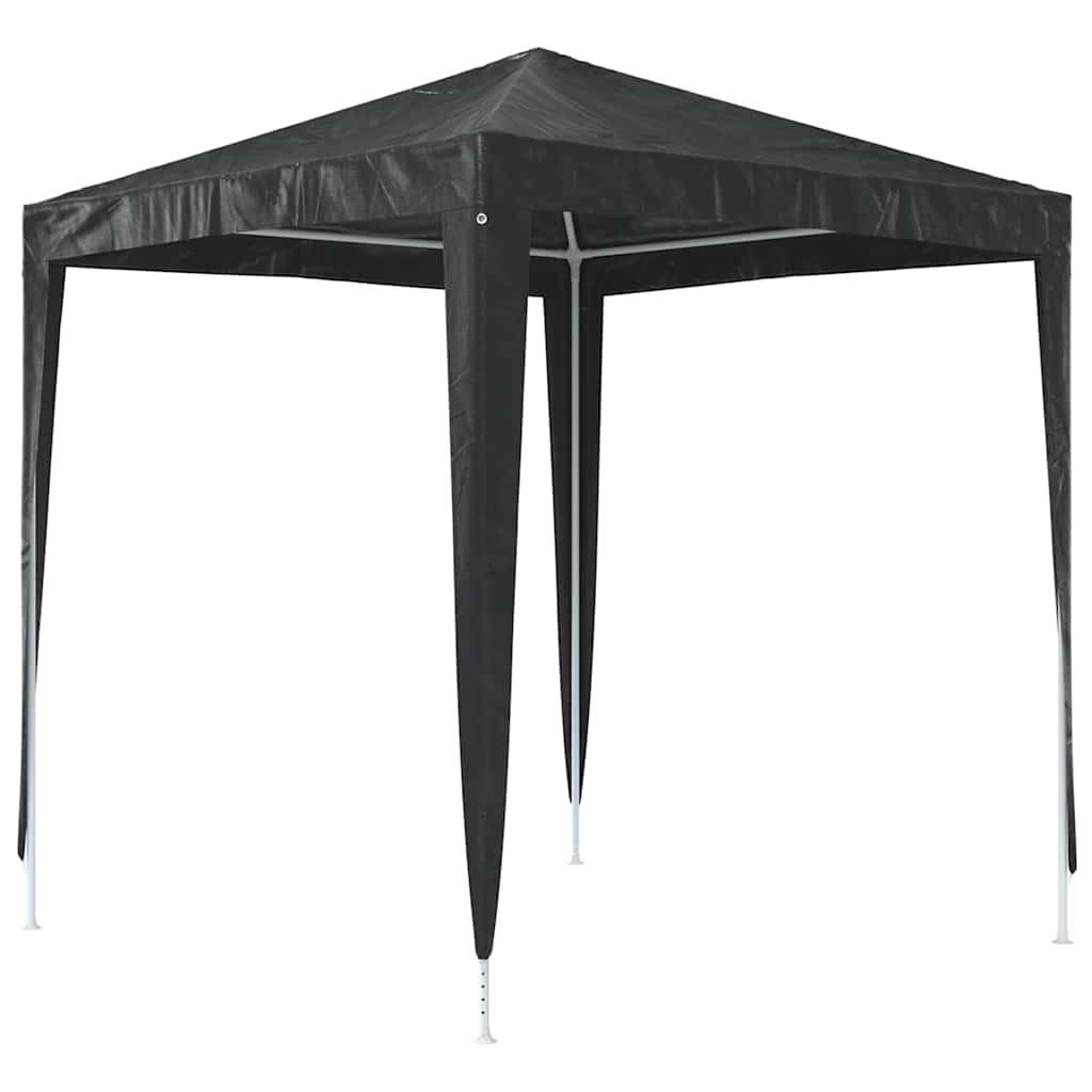 vidaXL Party Tent | Anthracite | Polyethylene, Steel | 2x2 m | Collapsible 5