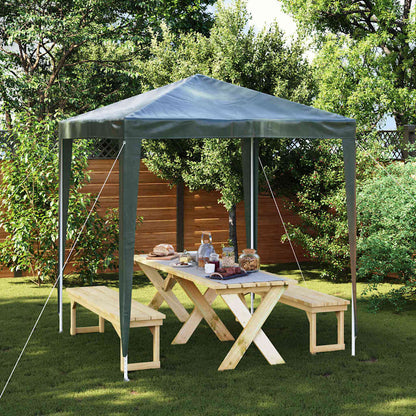 vidaXL Professional Party Tent 2x2 m Green 1