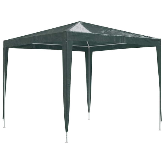 vidaXL Party Tent | Green | Polyethylene and Steel | 2.5x2.5m |  Collapsible 2