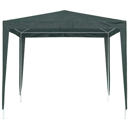vidaXL Party Tent | Green | Polyethylene and Steel | 2.5x2.5m |  Collapsible 3