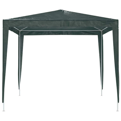vidaXL Party Tent | Green | Polyethylene and Steel | 2.5x2.5m |  Collapsible 4