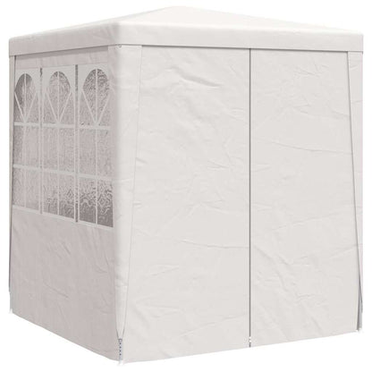 vidaXL Party Tent | White | Polyethylene | 2x2m | Water-resistant | Party Tent 3