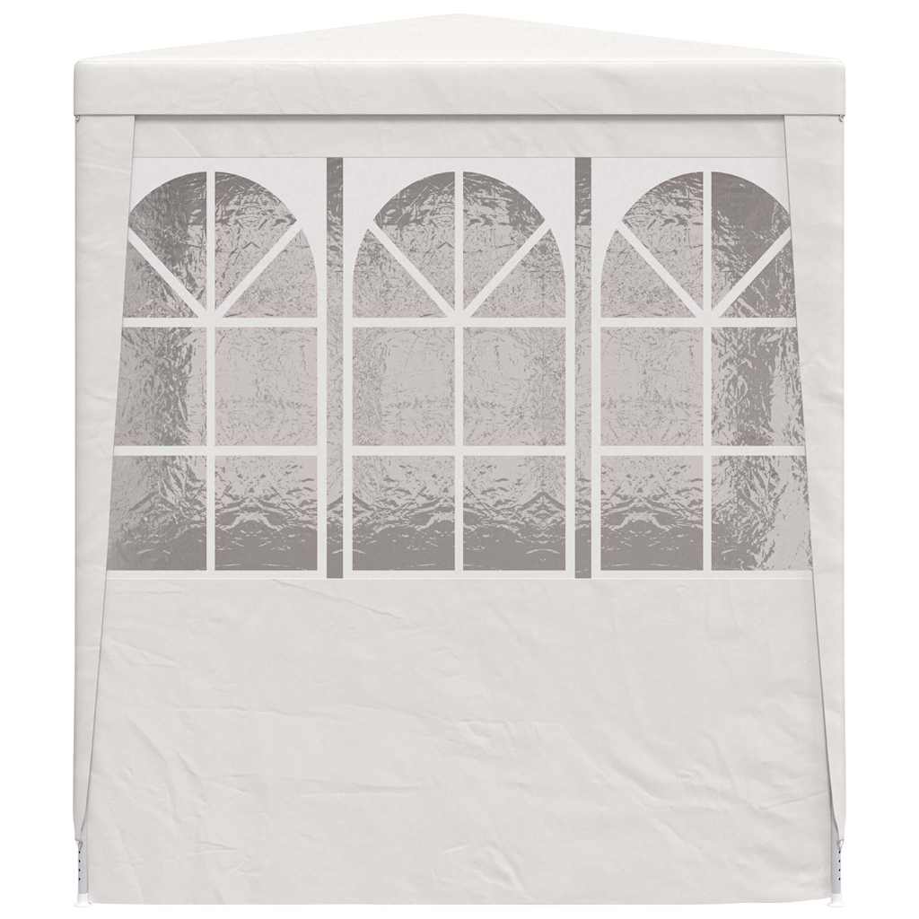 vidaXL Party Tent | White | Polyethylene | 2x2m | Water-resistant | Party Tent 5
