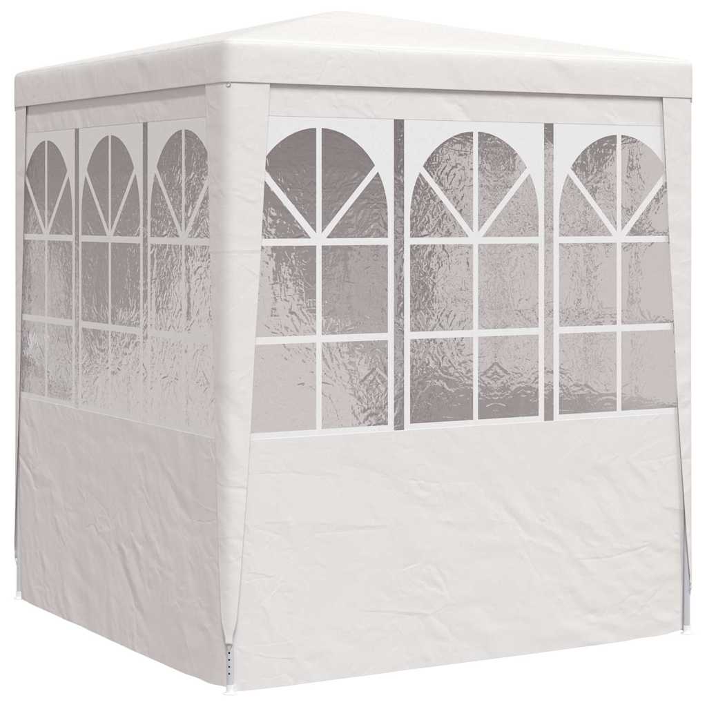 vidaXL Party Tent | White | Polyethylene | 2x2m | Water-resistant | Party Tent 6