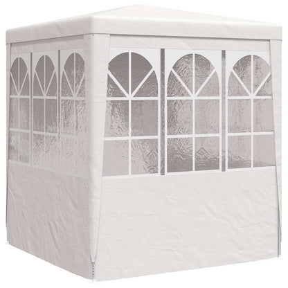 vidaXL Party Tent | White | Polyethylene | 2x2m | Water-resistant | Party Tent 6