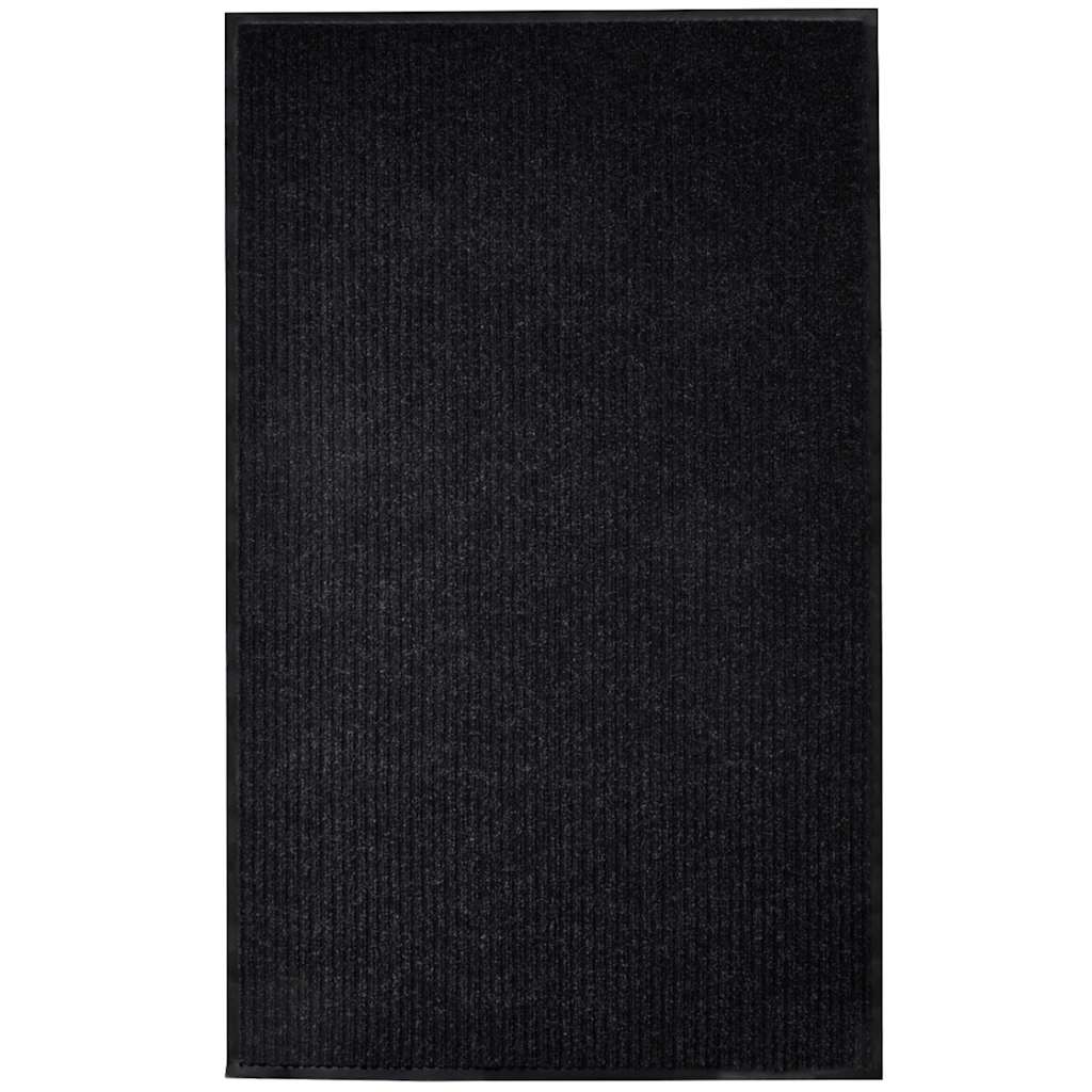 vidaXL Doormat | Black | PVC | Large | Door Mat | Rectangular | Contemporary 1
