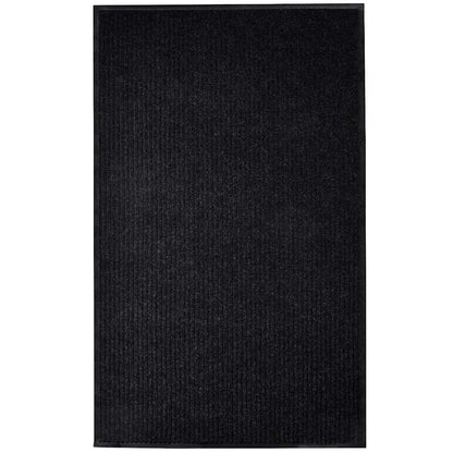 vidaXL Doormat | Black | PVC | Large | Door Mat | Rectangular | Contemporary 1