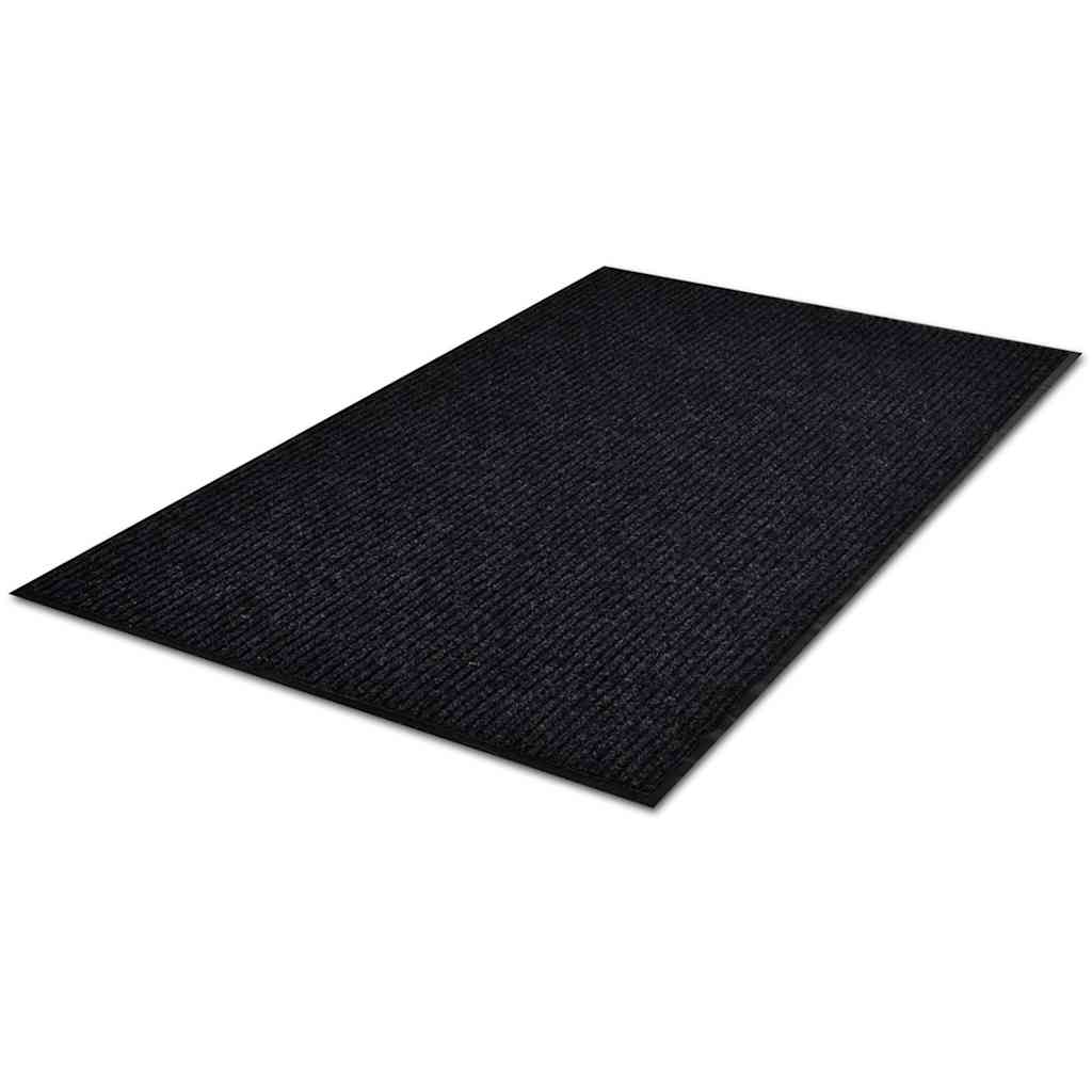 vidaXL Doormat | Black | PVC | Large | Door Mat | Rectangular | Contemporary 3