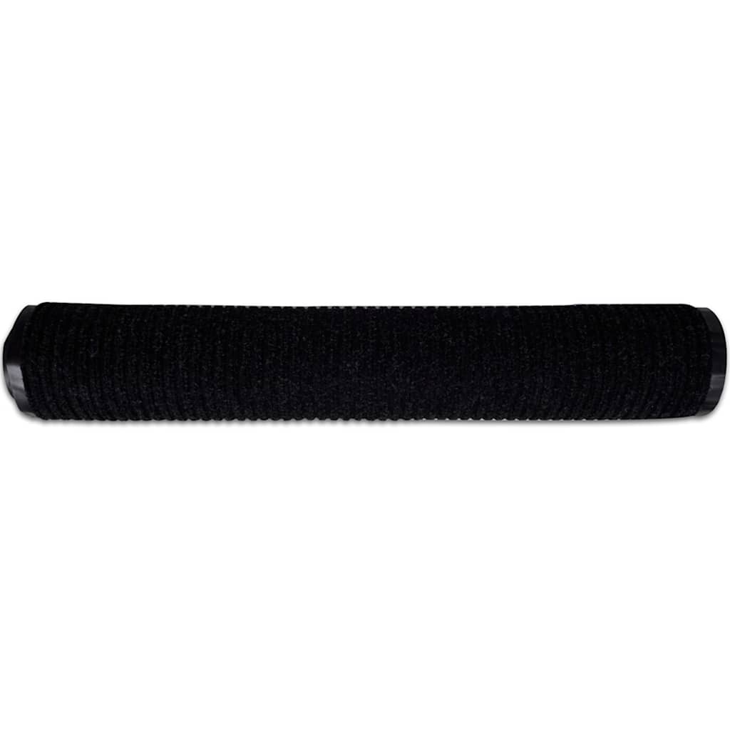vidaXL Doormat | Black | PVC | Large | Door Mat | Rectangular | Contemporary 4