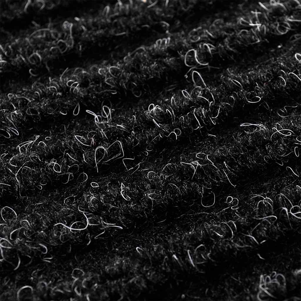 vidaXL Doormat | Black | PVC | Large | Door Mat | Rectangular | Contemporary 6