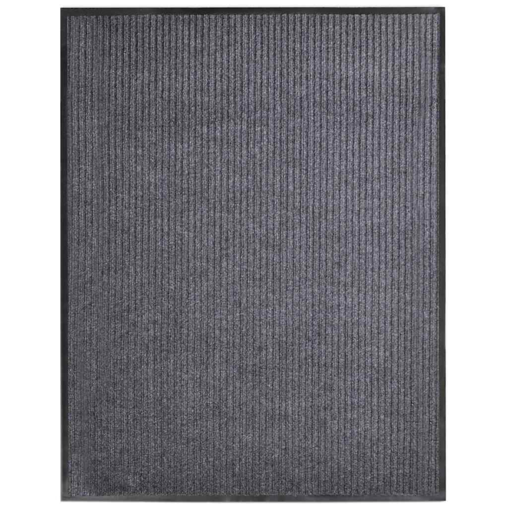 vidaXL Doormat | Grey | PVC | 117 x 220 cm | Door Mat | Rectangular | Modern 1