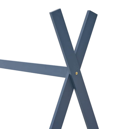 vidaXL Kids Bed Frame | Grey | Solid Pine Wood | Children's Bed Size 5