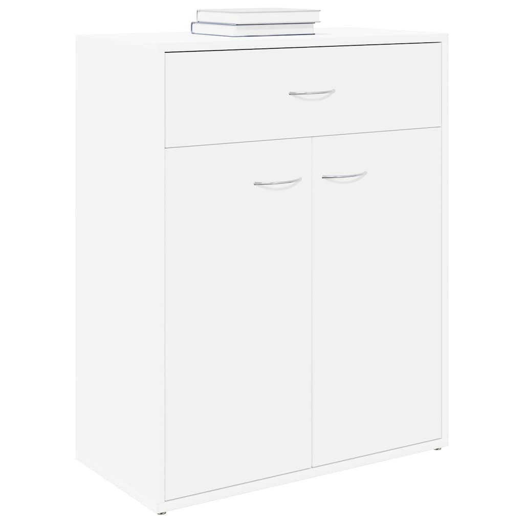 vidaXL Sideboard | White | Engineered wood | Medium | Sideboard | Rectangular 3