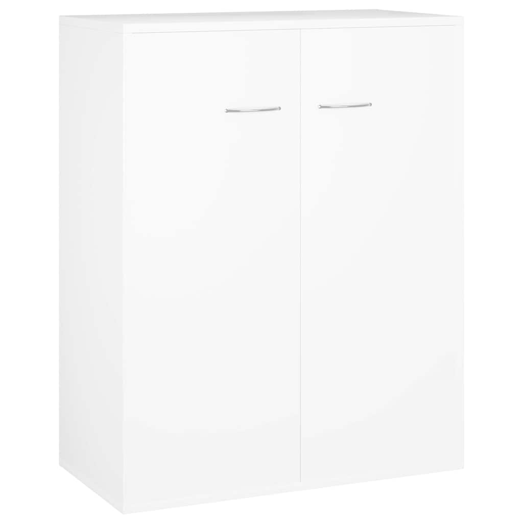 vidaXL Sideboard | White | Engineered wood | 60x30x75 cm | Sideboard 2