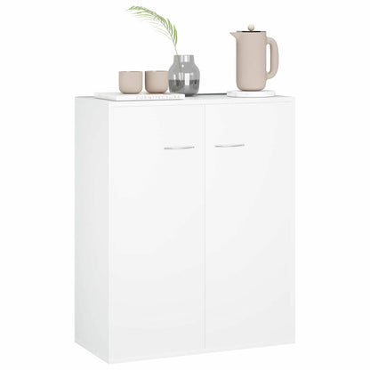 vidaXL Sideboard | White | Engineered wood | 60x30x75 cm | Sideboard 4